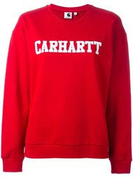 толстовка с принтом логотипа   Carhartt