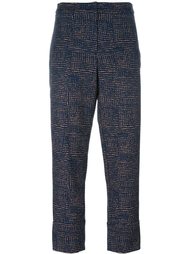 slim-fit cropped trousers Odeeh
