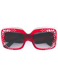 embellished frame sunglasses Gucci Eyewear