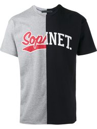 split logo T-shirt Sophnet.