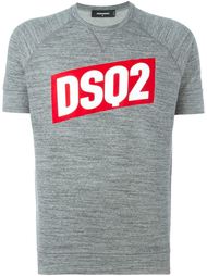 футболка с логотипом  Dsquared2