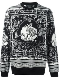 толстовка с принтом Dolce &amp; Gabbana