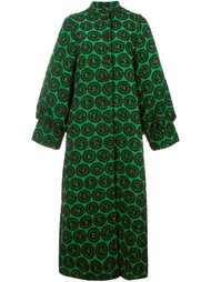 jacquard long coat Ultràchic