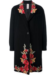 пальто с вышитыми цветами Antonio Marras