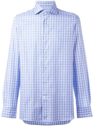 thick square check shirt Ermenegildo Zegna
