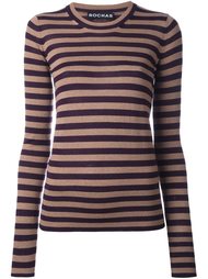 round neck striped pullover Rochas