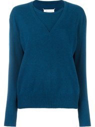 двухслойный свитер  Maison Margiela