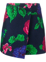 floral wrap a-lskirt MSGM
