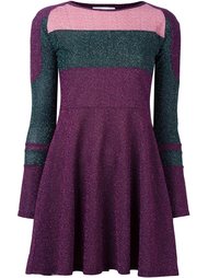 metallic panelled dress Carven