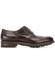 туфли броги  Santoni