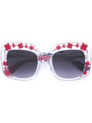 floral detail sunglasses Gucci Eyewear