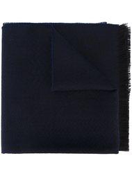 faint chevron scarf Z Zegna