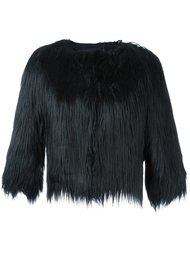 three-quarters sleeved cropped jacket Steffen Schraut