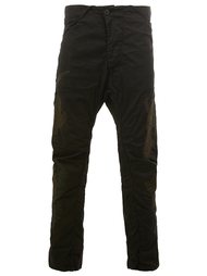 stitch detail straight leg trousers 11 By Boris Bidjan Saberi