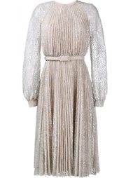 'Rhona' floral pleated dress Erdem
