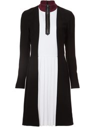 colour block zipped dress Mugler