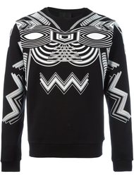 geometric print sweatshirt Les Hommes