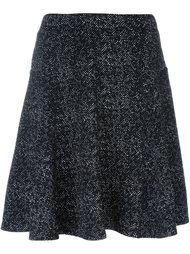 flocked A-line skirt Steffen Schraut