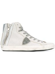 zipped hi-tops Philippe Model