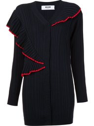 ruffled cardigan MSGM