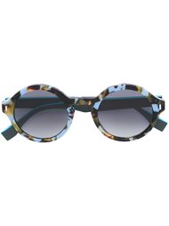 солнцезащитные очки с круглой оправой Fendi