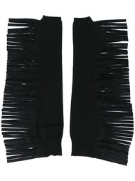 перчатки без пальцев с бахромой Mm6 Maison Margiela