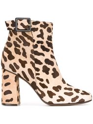 леопардовые ботинки по щиколотку L'Autre Chose