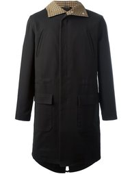 пальто на молнии с капюшоном Raf Simons