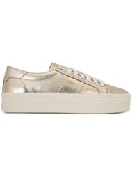 кеды 'Signature Court Classic'на платформе Saint Laurent