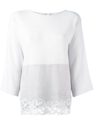 colour block wide sleeve jumper Fabiana Filippi