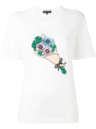sequined bouquet T-shirt Markus Lupfer
