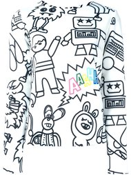 толстовка с принтом 'cartoon characters' Mira Mikati