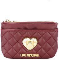 heart plaque purse Love Moschino