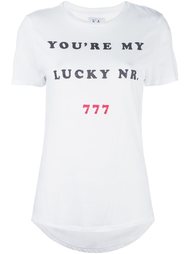 футболка 'You're My Lucky Number'  Zoe Karssen