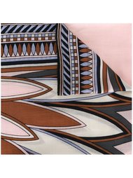 printed edge scarf Tory Burch