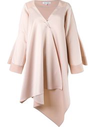 asymmetric coat Gloria Coelho