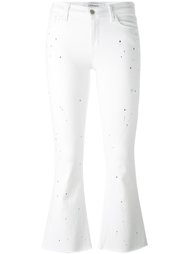 burnt effect cropped jeans J Brand