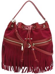 fringed crossbody bag Love Moschino