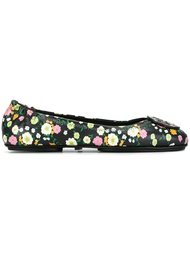 floral print ballerinas Tory Burch