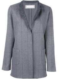 grid print coat Fabiana Filippi