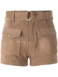 шорты с накладными карманами Frame Denim