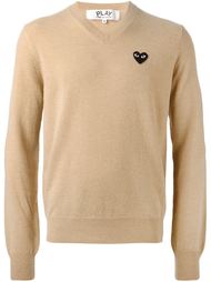 свитер с логотипом  Comme Des Garçons Play