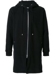 long zipped hoodie Cy Choi