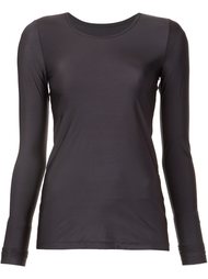 stretch long-sleeve T-shirt Lareida