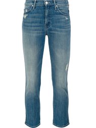 mid-rise cropped jeans Mother