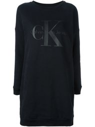 платье-толстовка с логотипом Calvin Klein Jeans