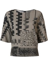 'Vero Blanket' blouse Zero + Maria Cornejo