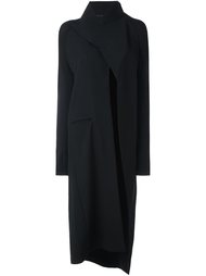 long asymmetric coat  Yohji Yamamoto