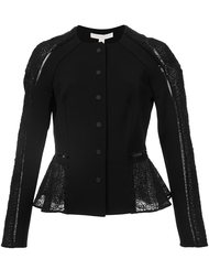 macrame detailing cropped jacket Jonathan Simkhai