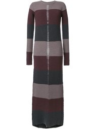 striped knitted dress Rick Owens